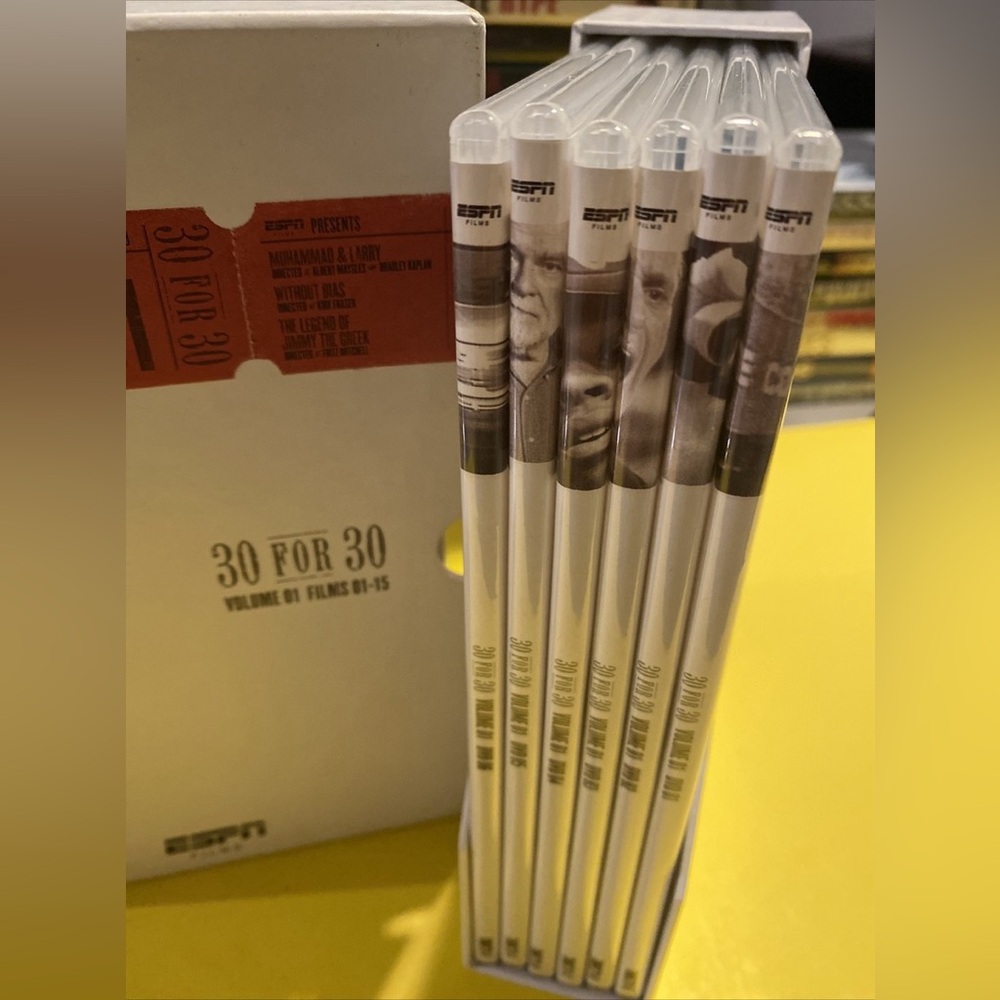 ESPN Films 30 for 30 Volume 1 DVD Box Set (Films 01–15)